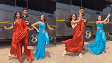 Naagin 7 BTS: Priyanka Chahar Choudhary, Namik Paul & Kanika Mann Play Fun Antics With Their Dance
