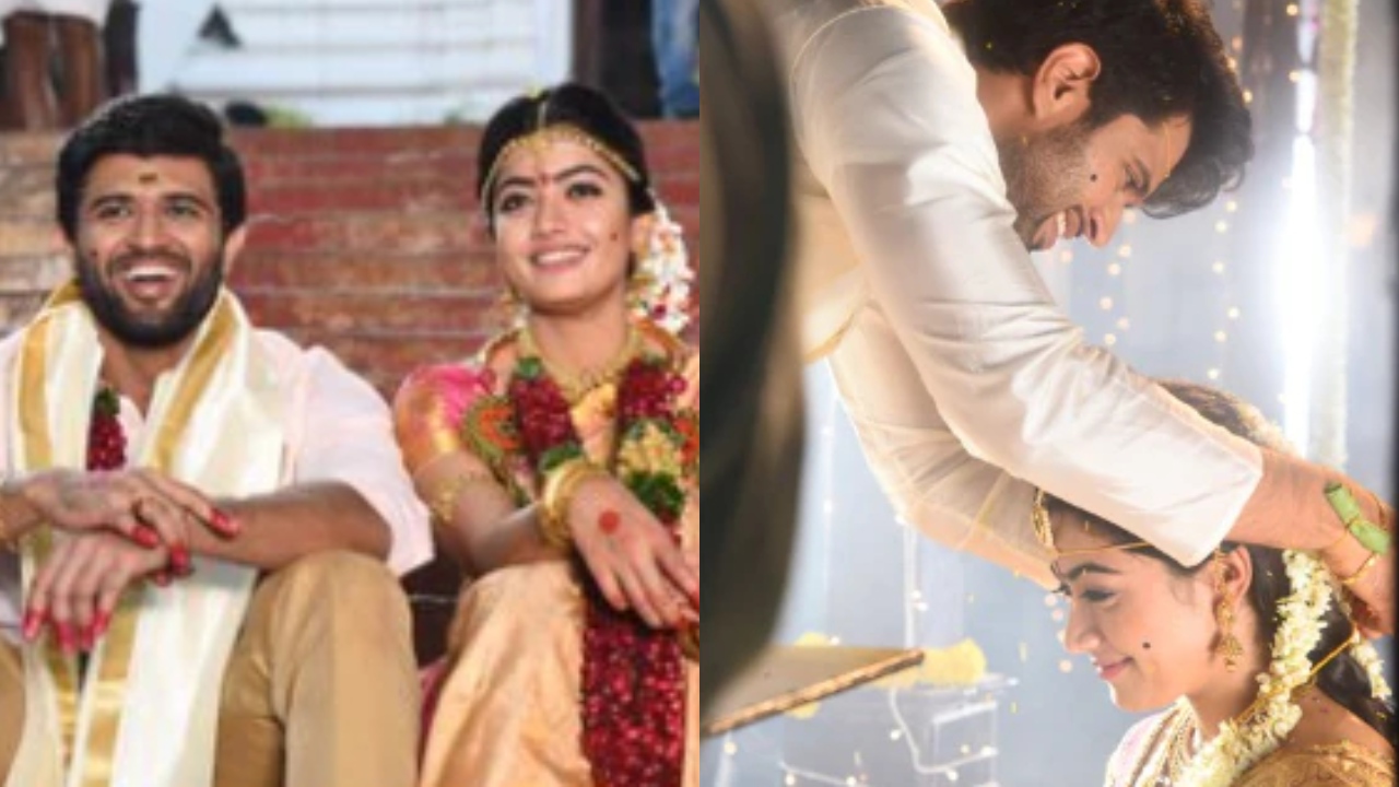 Rashmika Mandanna & Vijay Deverakonda Get Married In Udaipur, Families Share Sweets With Paps 988729
