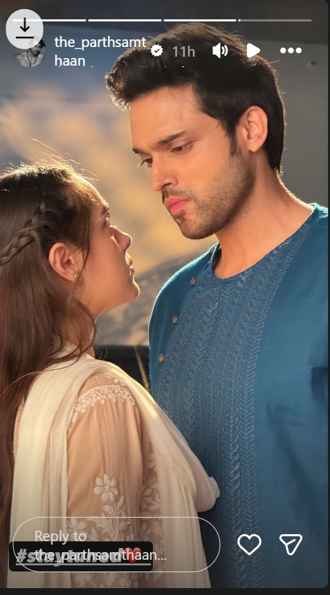 Seher Hone Ko Hai's Parth Samthaan Gives A Sneak Peek Into His Chemistry With Rishita Kothari, Teases Upcoming Track 988672