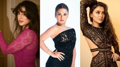 Shivangi Joshi, Avneet Kaur, and Tejasswi Prakash Turn Heads in Stunning Lace Looks