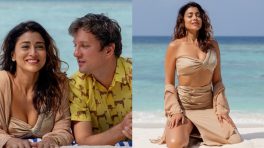 Sneak Peek Into Shriya Saran's Sizzling Beach Vacation With Hubby Andrei Koscheev - See Pics