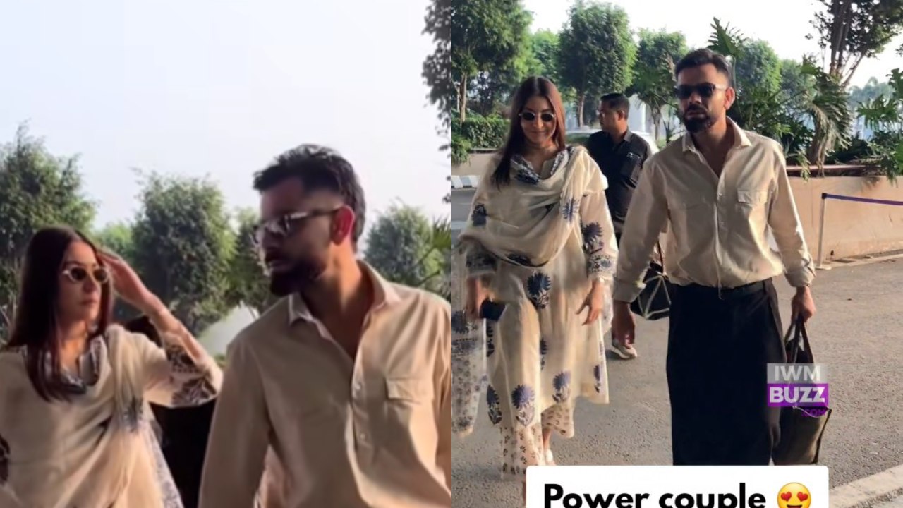 Virat Kohli and Anushka Sharma Seen Together After Mahashivratri Pooja in Mumbai 987334