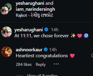 Yesha Rughani Gets Engaged To Director Narinder Singh; Rabb Se Hai Dua Co-star Dheeraj Dhoopar Reacts 985900