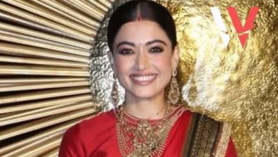 All About Rashmika Mandanna’s Stunning Red Mysore Silk Saree From Her Wedding Reception