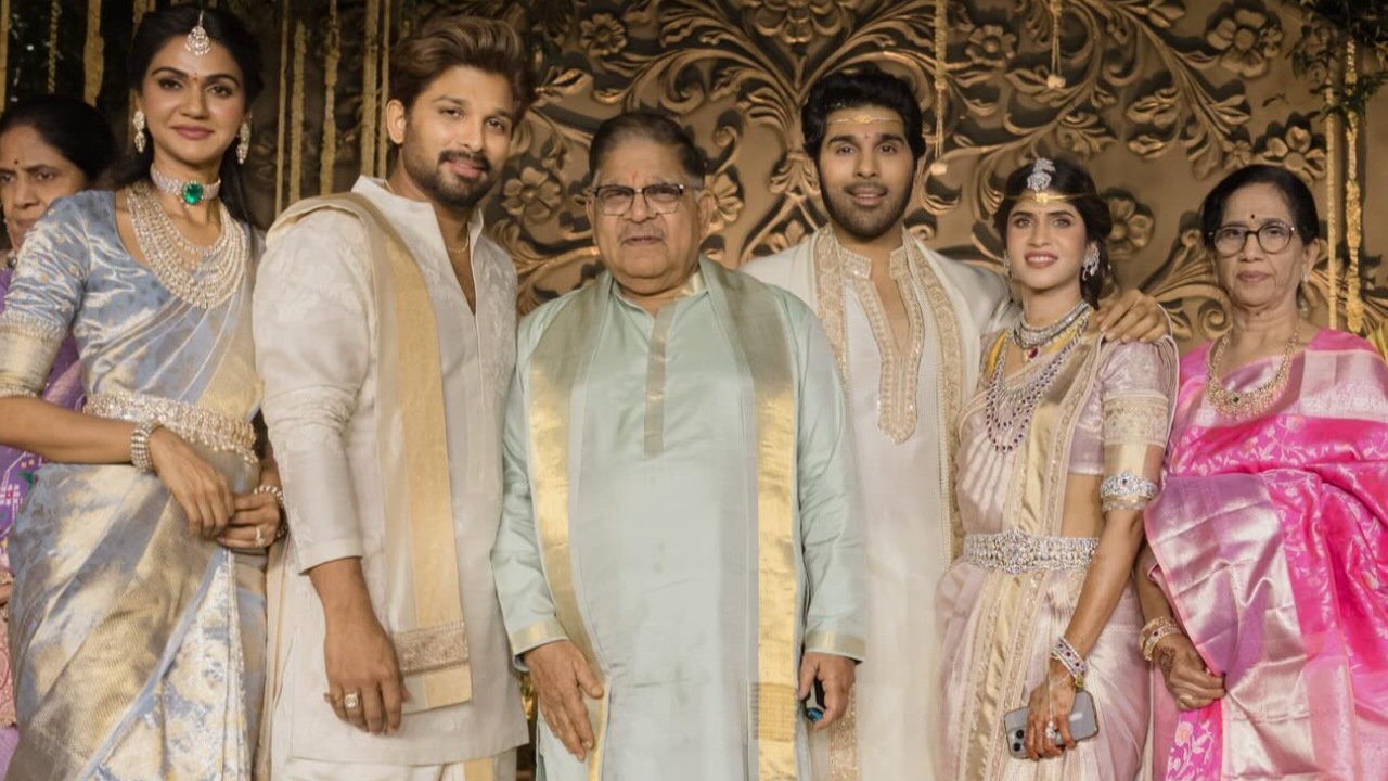Allu Arjun Welcomes Nayanika to the Allu Family, Shares Beautiful Wedding Photo 989975