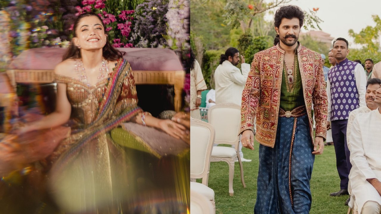 “An evening i wish had a 100 more hours in it," Vijay Deverakonda and Rashmika Mandanna cherish their big day moment 990314