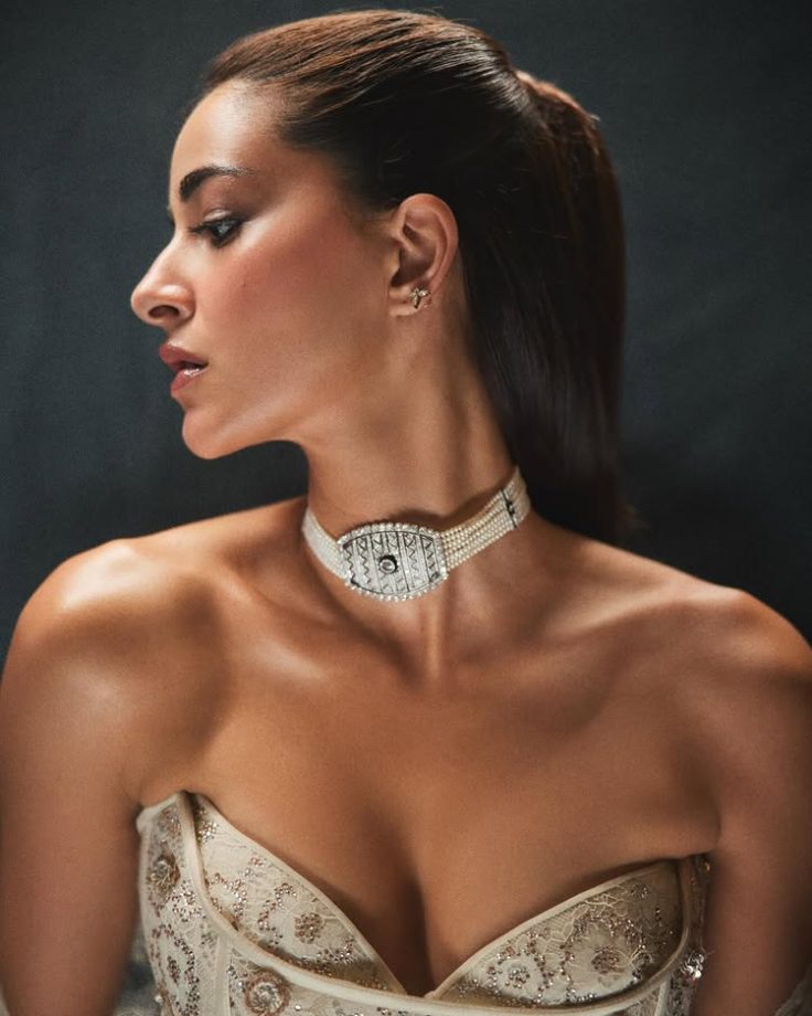 Ananya Panday Steps Out in a Dreamy Ivory Ensemble 990074