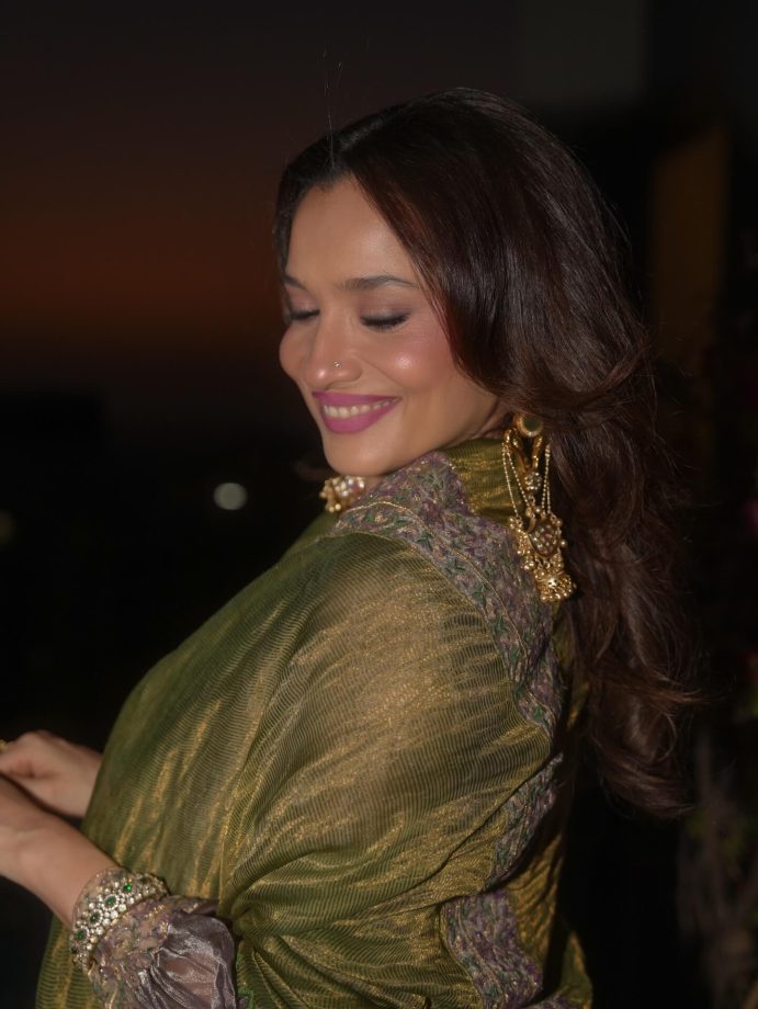 Ankita Lokhande shines in soft festive style for Eid 992532