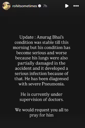 Anurag Dobhai’s Health Worsens After ICU Transfer 990832