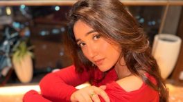 Ashnoor Kaur Turns Heads in a Stunning Red Dress for a Chic Night Look