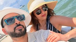 Tejasswi Prakash’s Chic Boat-Day Look Blends Glamour With Easy Vacation Style