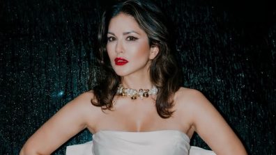 Sunny Leone Keeps It Bold in Black and White Look