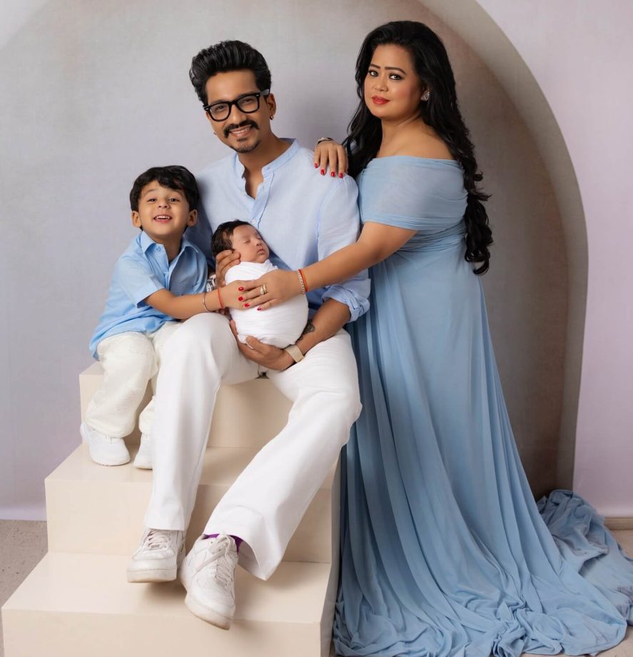 Bharti Singh Reveals Baby Kaju’s Face with Dreamy Family Photoshoot 991640