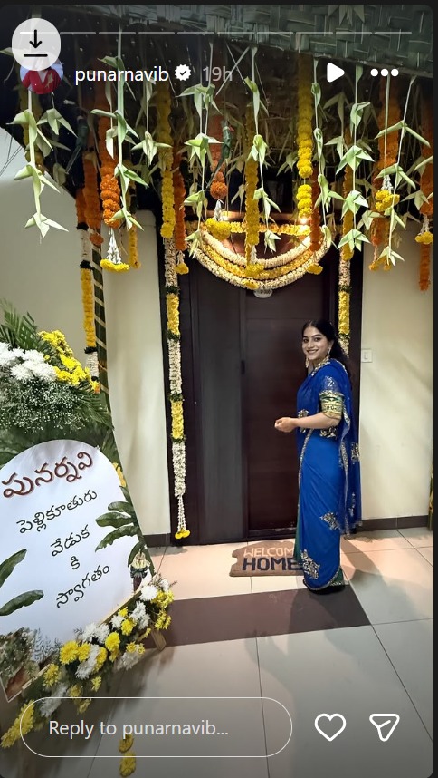 Bigg Boss Telugu S3's Punarnavi Bhupalam Marries Hemanth Varma, Pens A Heartfelt Note 992308