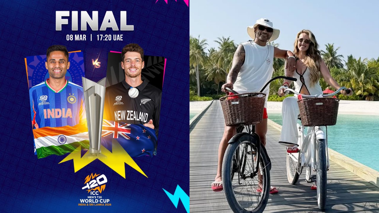 Cricket Before Everything: Shikhar Dhawan Watches T20 World Cup 2026 Amid Honeymoon With Sophie Shine 990122