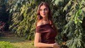 Farrhana Bhatt Stuns In Elegant Brown Off-Shoulder Dress, Keeps Style Effortless And Chic