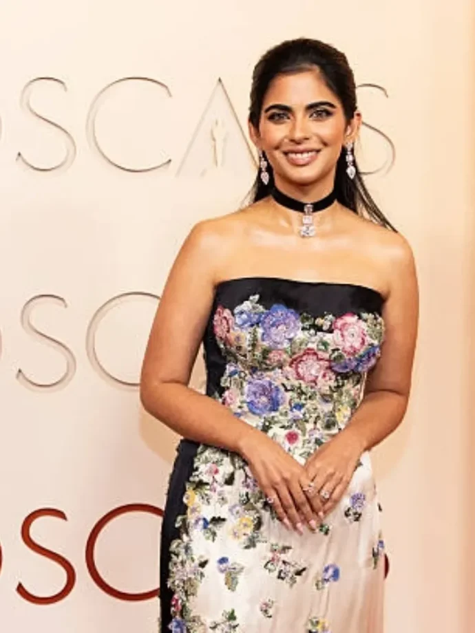 Isha Ambani Stuns in Strapless Black Valentino Dress for Oscars Red Carpet 2026 991010