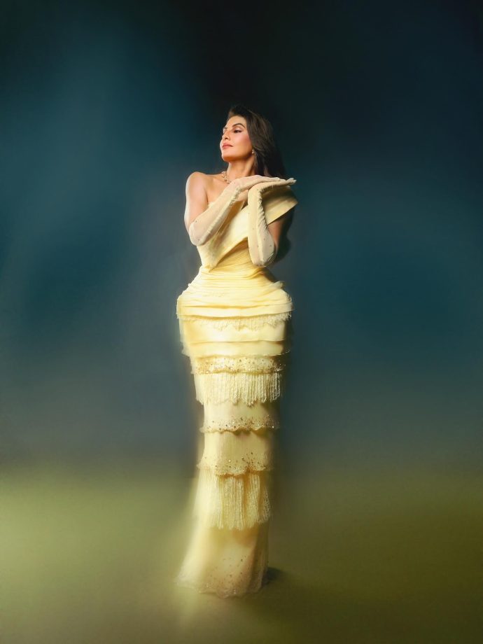 Jacqueline Fernandez Glows In Dreamy Yellow Gown, Serves Timeless Elegance With A Modern Twist 990734