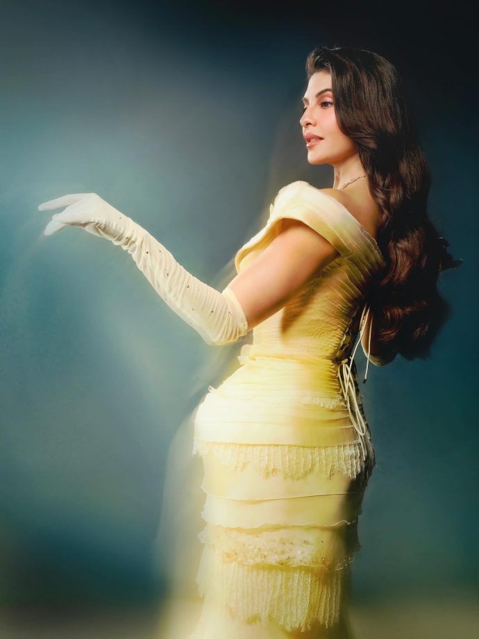 Jacqueline Fernandez Glows In Dreamy Yellow Gown, Serves Timeless Elegance With A Modern Twist 990735