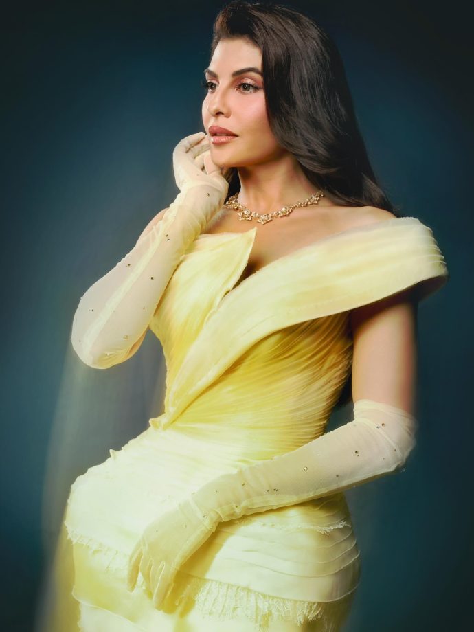Jacqueline Fernandez Glows In Dreamy Yellow Gown, Serves Timeless Elegance With A Modern Twist 990725