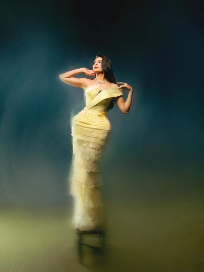 Jacqueline Fernandez Glows In Dreamy Yellow Gown, Serves Timeless Elegance With A Modern Twist 990727