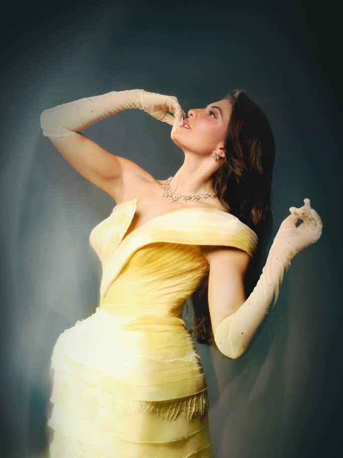 Jacqueline Fernandez Glows In Dreamy Yellow Gown, Serves Timeless Elegance With A Modern Twist 990728