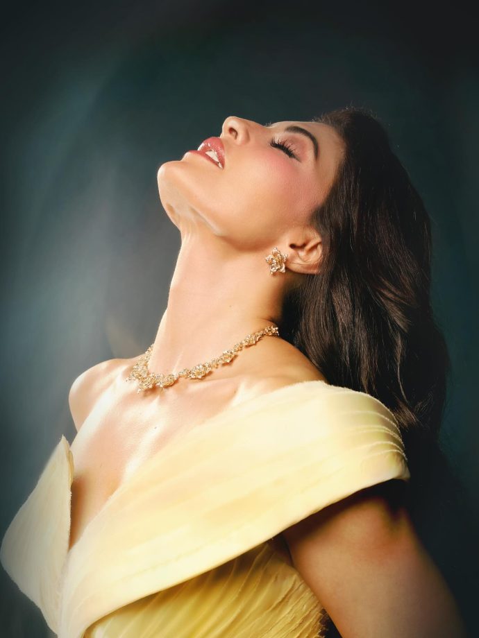 Jacqueline Fernandez Glows In Dreamy Yellow Gown, Serves Timeless Elegance With A Modern Twist 990723