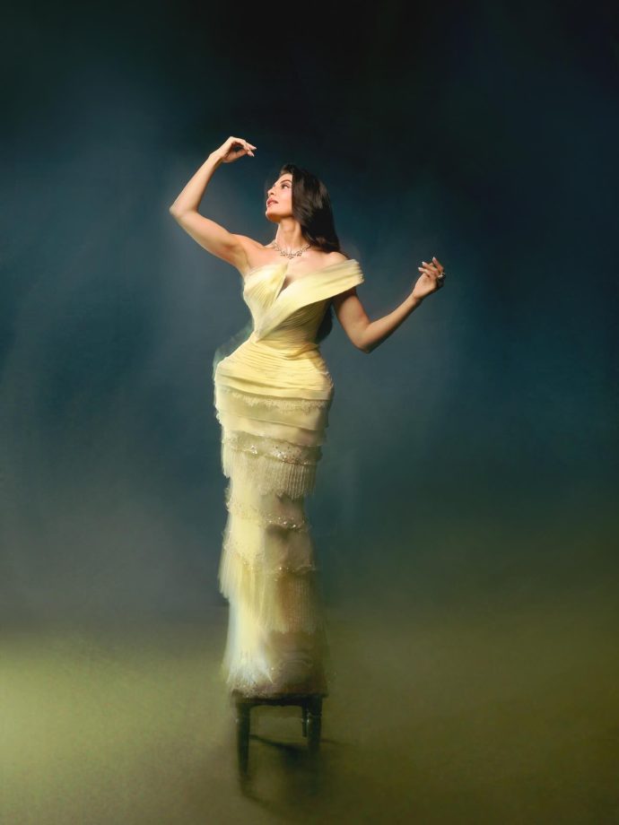 Jacqueline Fernandez Glows In Dreamy Yellow Gown, Serves Timeless Elegance With A Modern Twist 990730