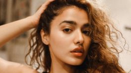 Ketika Sharma stuns in bold black with a clean glam touch