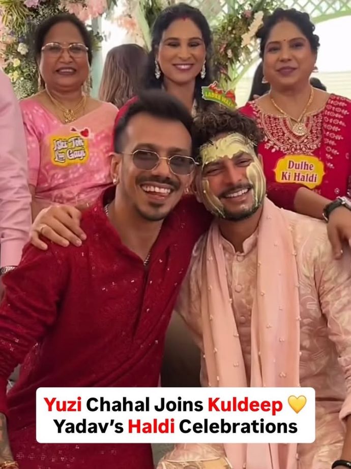 Kuldeep Yadav and Vanshika Chadha celebrate haldi and sangeet ahead of their wedding in Mussoorie 990815