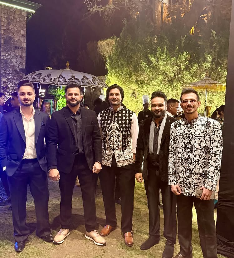 Kuldeep Yadav and Vanshika Chadha celebrate haldi and sangeet ahead of their wedding in Mussoorie 990818