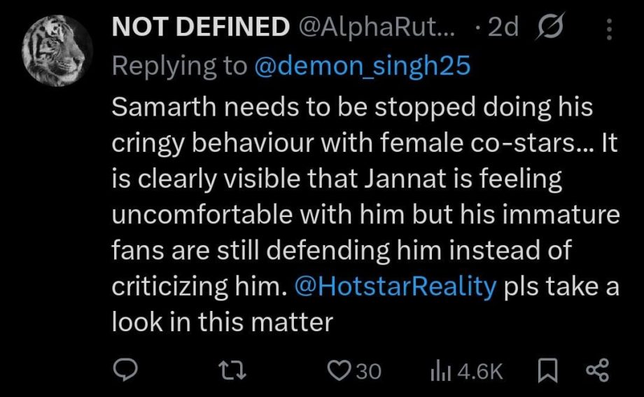 Laughter Chefs S3 Under Fire As Viewers Slam Samarth Jurel Over Viral Clip With Jannat Zubair 992281