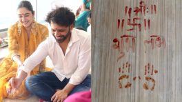 Laughter Chefs's Rahul Vaidya With Wife Disha Parmar Perform Gruh Pravesh Of New Home On Gudi Padwa