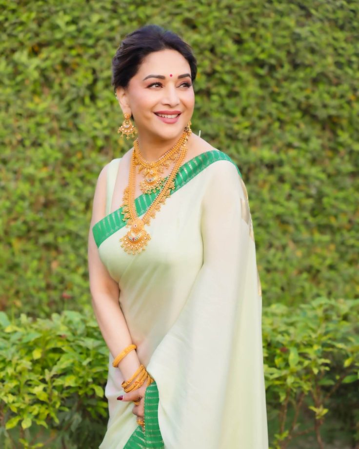 Madhuri Dixit, Kajol Devgn, Shilpa Shetty, and Genelia Deshmukh Show How Sarees Still Rule Bollywood Style 992742