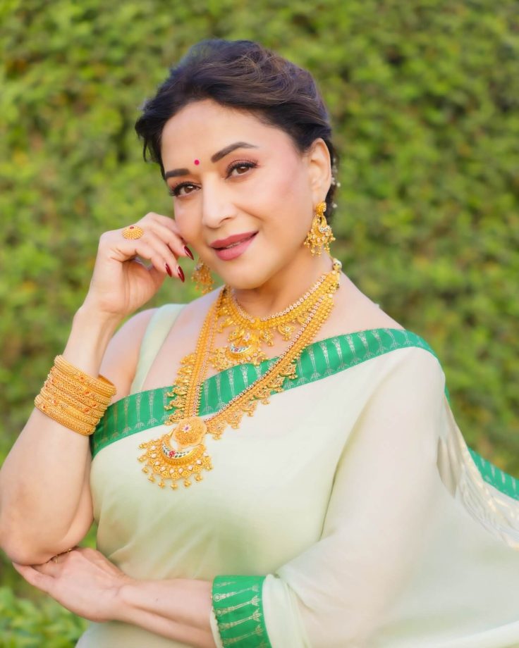 Madhuri Dixit, Kajol Devgn, Shilpa Shetty, and Genelia Deshmukh Show How Sarees Still Rule Bollywood Style 992743