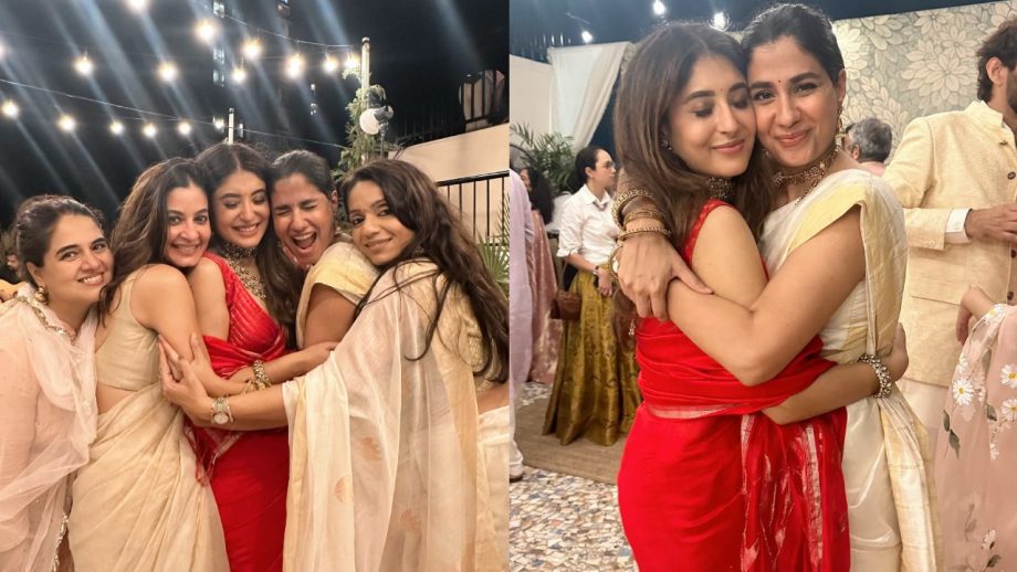 Minimal Yet Magical! Kritika Khurana Marries Gaurav Kapur; Bridesquad Stun In Kasavu Sarees 990561