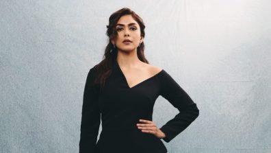 Mrunal Thakur Turns Boss Babe In Black Off-shoulder Attire, Mouni Roy Reacts