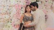 Nayanika Reddy and Allu Sirish in Anamika Khanna for Their Reception
