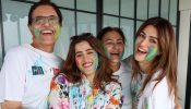 Nupur Sanon Celebrates First Holi After Marriage With Stebin Ben, Kriti Sanon, and Family 989351