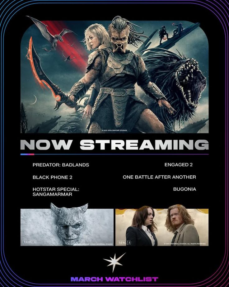 OTT Releases This Week (March 11–15, 2026): From Aspirants Season Return to Zootopia and More 990410