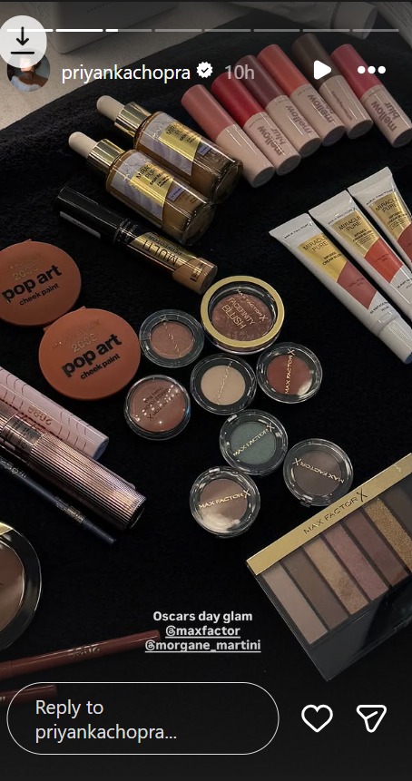 Priyanka Chopra Jonas Shares Fun Getting-Ready Glimpses Before Oscars Glam 991034