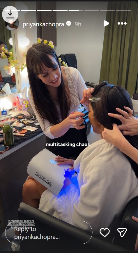 Priyanka Chopra Jonas Shares Fun Getting-Ready Glimpses Before Oscars Glam 991035