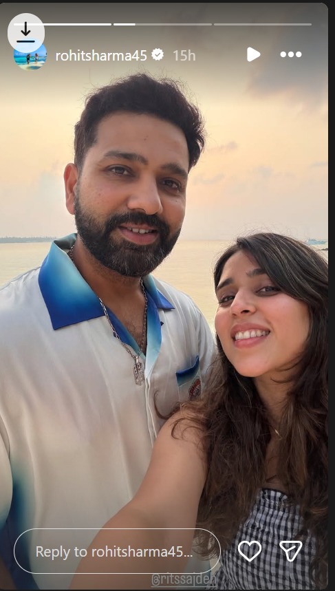 Rohit Sharma’s Shirtless Maldives Vacation Photo Goes Viral, Fans Praise His Fitness Transformation 990376