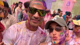Shikhar Dhawan Celebrates Holi With Sophie: A Colorful, Fun-Filled Bash Full Of Style And Smiles