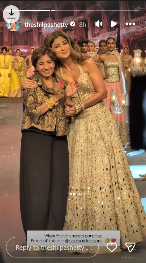 Shilpa Shetty Turns Showstopper For Gopi Vaid, Practices Pranayama Ahead Of Walking On The Runway 991092