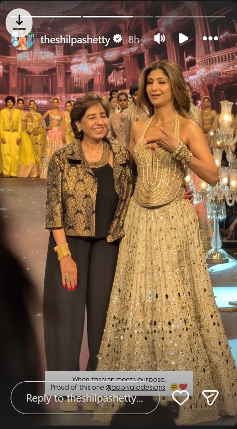 Shilpa Shetty Turns Showstopper For Gopi Vaid, Practices Pranayama Ahead Of Walking On The Runway 991094