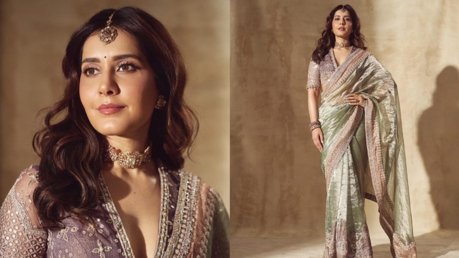 Sreeleela to Raashii Khanna: South actresses serving stunning designer saree looks 990877