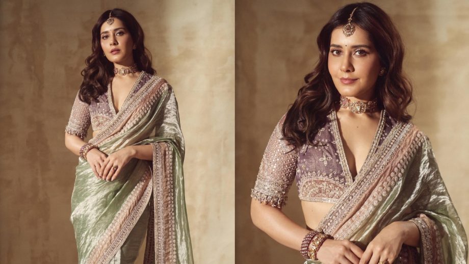 Sreeleela to Raashii Khanna: South actresses serving stunning designer saree looks 990878