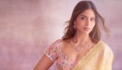 Suhana Khan Turns Heads In Peachy Pink Anamika Khanna Lehenga At Tendulkar Wedding