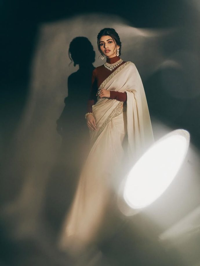 Trisha Krishnan, Sreeleela, Malavika Mohanan, and Raashii Khanna Set Designer Saree Goals With Their Latest Looks 992719